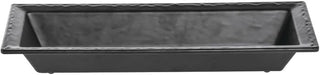 Serving Bowl Melamine Slate Black - 15"L x 6"W x 2"H
