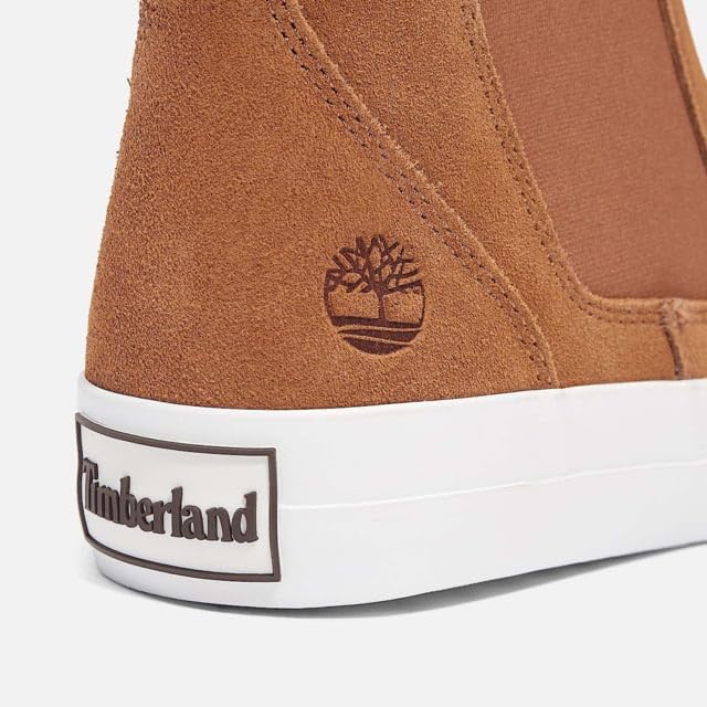Women's Skyla Bay 2.0 Mid Warm Lined Sneaker by Timberland – Leather, Rust Suede, Model TB0A2AEW