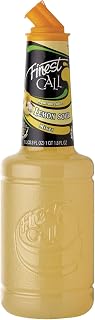 Finest Call Premium Juice Lemon Sour Drink Mix, 1 Liter Bottle | Tart, Hand-squeezed Lemon Flavor | Cocktails & Mocktails, Premium Ingredients, Consistent Quality, Easy Pour Spout