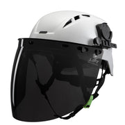 Safety RADIX Curved Full Faceshield - Smoke by LIFT – One Size, Blend, Multi, Model HHS-23S