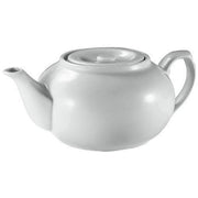 Browne 16 oz Porcelain Teapot by Browne Foodservice – 16 Oz, 16.0 fluid_ounces, Porcelain, White, Model 563933