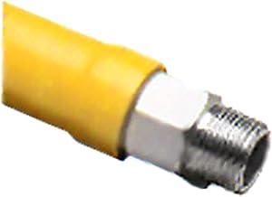 T&S Brass HG-2D-60 Gas Hose, Free Spin Fittings, 3/4" NPT, 60" Long