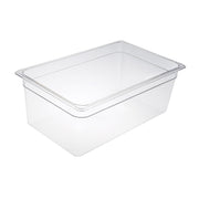 CAC ChinaFood Pan PC Full Size 8" Deep – 2116.5 cubic_inches, Clear, Model PCFP-F8