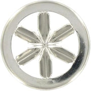 Fetco Drip Coffee Machine Replacement Part, Spray Cutter, 8+1, Center Hole .075, 1.430 Od, Silver