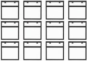 HUBERT Black Metal Sign Frame for Produce Displays – Holds 11" x 14" Signs with two .392" brackets ( 12 Pack)