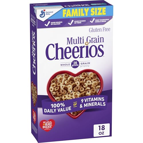 Cheerios Multi Grain / 18 Ounce (Pack of 1) / 1 Cold Cereal