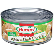 Hormel White & Dark Chicken / 10 Ounce (Pack of 6) / 6 Spiced Meat