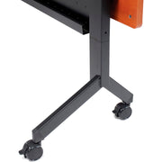 Flip-Top Training Table by Global Industrial – Laminate, Cherry, Model 695124