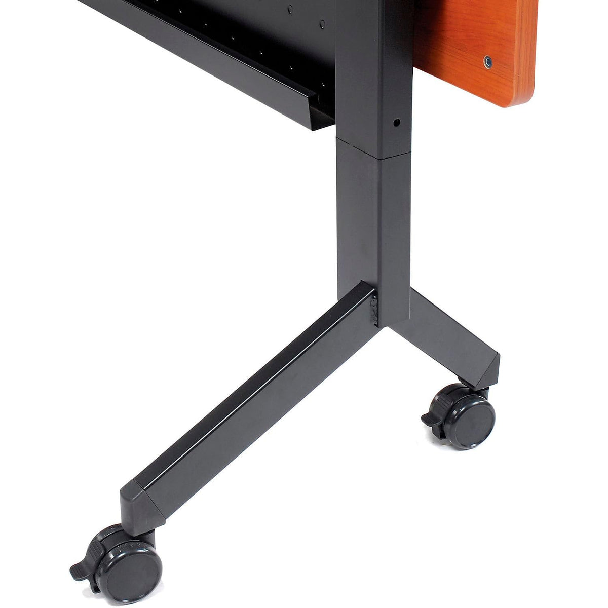 Flip-Top Training Table by Global Industrial – Laminate, Cherry, Model 695124