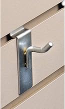 1"L Chrome Slatwall Hooks