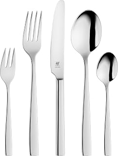 ZWILLING Roseland Cutlery Set, 30 Pieces, for 6 People, Dishwasher Safe, Stainless Steel, Polished, Silver