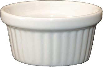 International Tableware IRAMF-3-AW Fluted Ramekin, 3 oz., American White (Pack of 36)