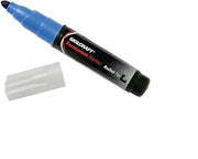 AbilityOne 7520014244853 - Large Permanent Marker - Bullet Tip - Blue Ink - 12 units