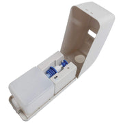 Touchless Soap Dispenser Battery Operated Hands Free by HUBERT – Plastic, White, Model 699White