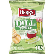 HERR'S Dill Pickle / 1 Ounce (Pack of 42) / 1 Potato