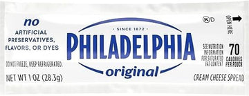 Kraft Philadelphia Original Cream Cheese Spread - Pouch, 1 Ounce -- 100 per case. by N/A