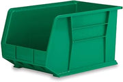Akro-Mils Polypropylene AkroBins- 11 x 18 x 10" - Green - Lot of 6