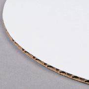 Single Wall Circular Cake Board White by Vineland Packaging – Cardboard, White, Model 12762
