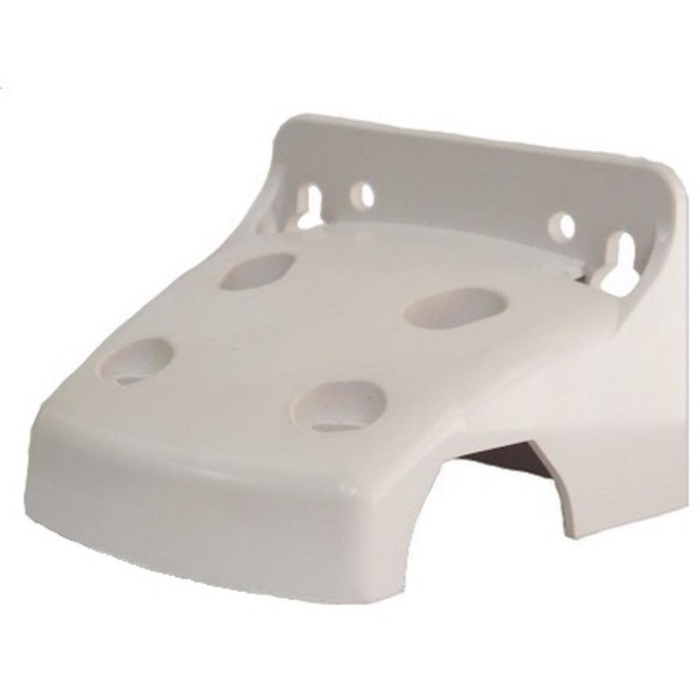 Mounting Bracket for Refrigerator Water Filtration Systems by Omnipure – White, Model Q-BRACKET