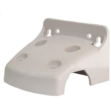 Mounting Bracket for Refrigerator Water Filtration Systems by Omnipure – White, Model Q-BRACKET