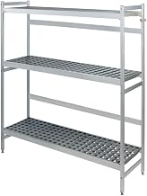 3R59B71 Keg Rack Shelves, (3) 59"W x 18"D x 71"H Shelves, (6) Keg Capacity