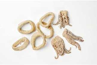 Pana Pesca Lightly Breaded Raw Squid/Calamari Ring and Tentacle, 4 Ounce -- 40 per case.