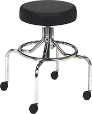 Safco Black / 1 / High Base/Screw Lift Step Stools