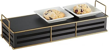 Cal-Mil 22087-5-90 Empire Black Metal 20.5" x7" x5.25" Display Riser