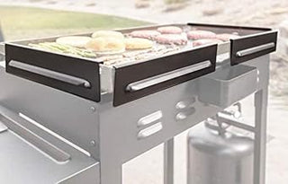 BLACKSTONE 5016 28" Griddle Wind Guards, Steel, Black
