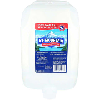 100% Natural Spring Water 320 OZ (Pack of 2) by Ice Mountain – 321.64 Fl Oz (Pack of 2), Pack of 2