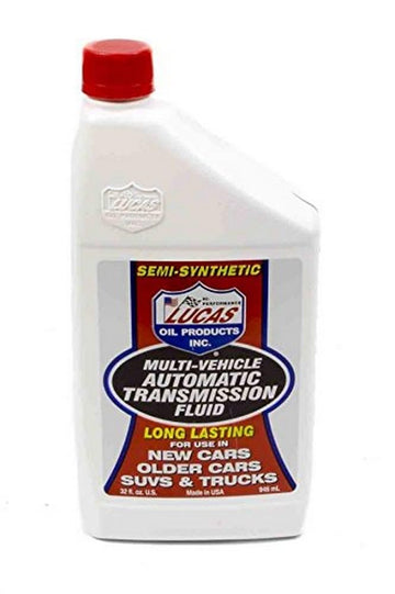 Products Multi-Vehicle ATF by Lucas Oil – 1 quart, 1 Pack, Model LUC10418
