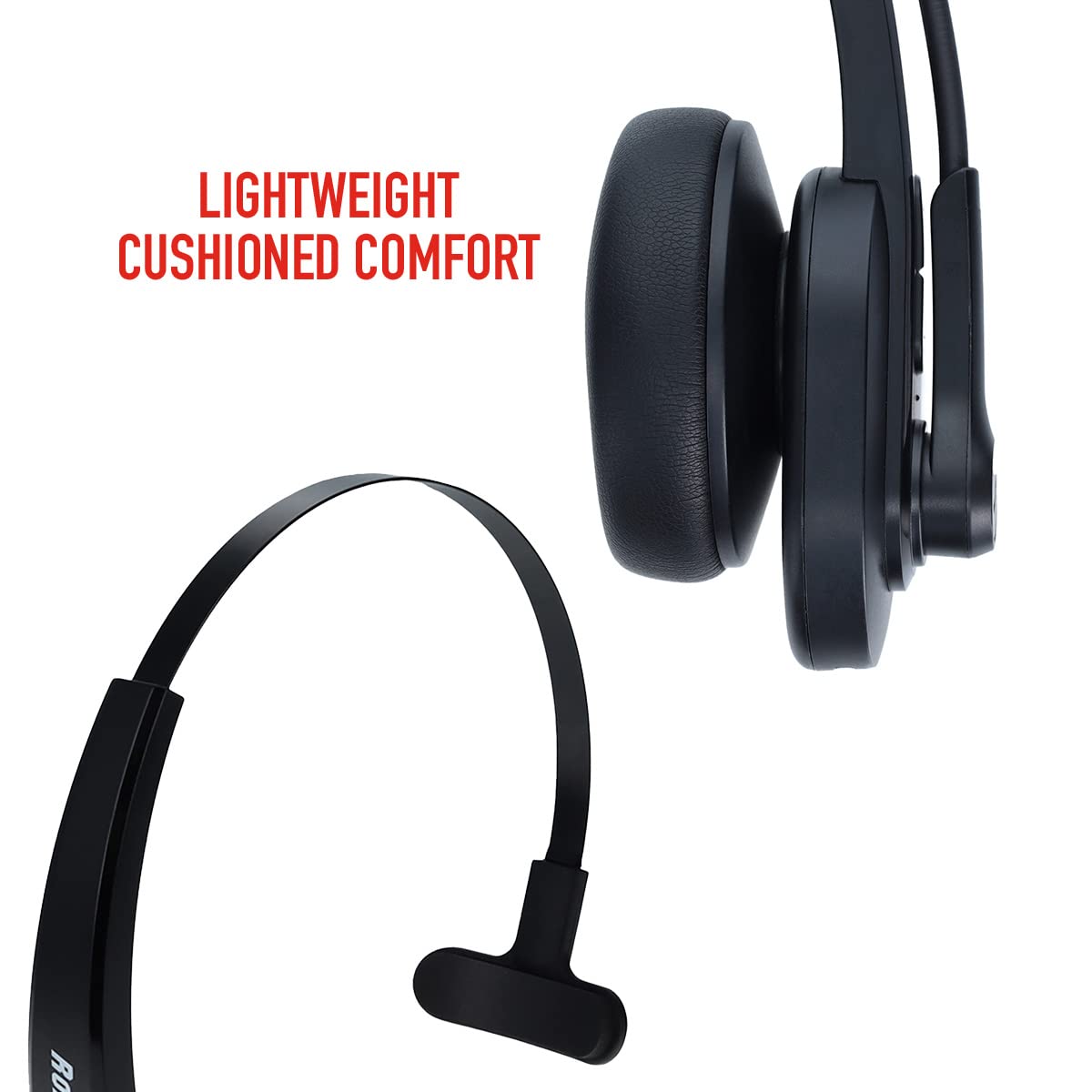 Truck Driver Bluetooth Headset by RoadKing – Universal, Plastic, Black, Model RKING2000