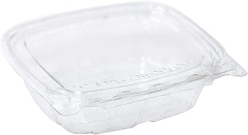 8 oz. PET Container w/ Flat Lid - 200 per case