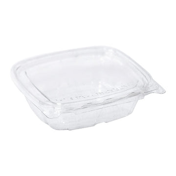 8 oz. PET Container w/ Flat Lid - 200 per case by DART – 8 Ounce, Polyethylene Terephthalate (PET), Clear, Model CH8DEF