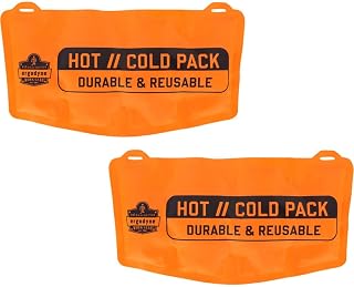 Ergodyne B3159266 Proflex 6275 Reusable Hot & Cold Replacement Orange - Pack of 2