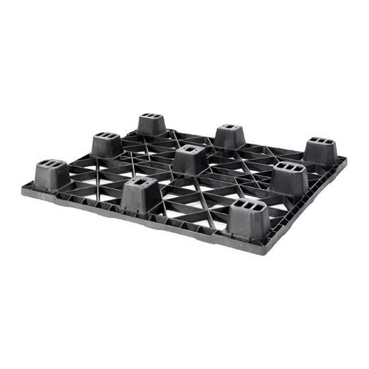 48" x 40" 4-Way Entry Nestable Plastic Pallet 3100 Lbs Capacity - Lot of by Nelson Company – Model CPP330ACM*