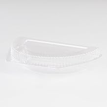 DFI Detroit Forming OPS Plastic 1/2 Sheet Food Container Clear, 8.75" Length x 5.25" Width x 1.9" Depth | 300/Case
