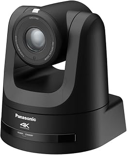 Panasonic AW-UE100 4K NDI Professional PTZ Camera, 24x Optical Zoom, Black