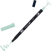 Tombow DUAL BRUSH-291 – Dual Brush Tip Marker – Alice Blue