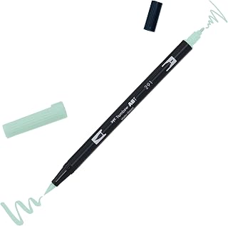 Tombow DUAL BRUSH-291 – Dual Brush Tip Marker – Alice Blue