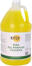 KITCH24/7 Pine All Purpose Cleaner, 1 Gallon - 4 Per Case | Cuts Grease & Grime, Commercial Grade, Deodorizes Surfaces, Concentrated Formula, Pine Scent
