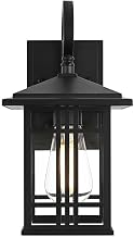 Harley One Light Outdoor Wall Sconce Black