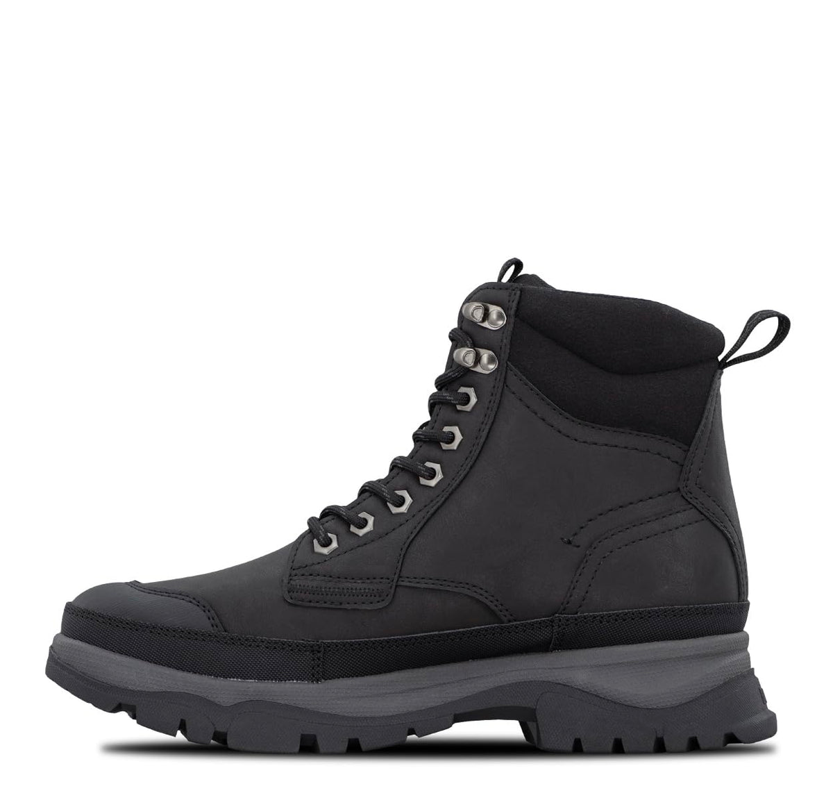 Men's Denver Rugged Hiker Boot by Lee – 8, Black, Model M000256-001