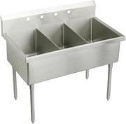 Elkay Ss Triple Compt Scullery Sink