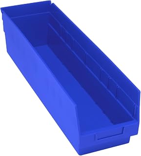 QUANTUM STORAGE SYSTEMS SHELF BIN BLUE 23-5/8in x 6-5/8in x 6in