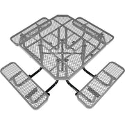 Global Industrial Gray / Industrial / 1 Picnic Tables