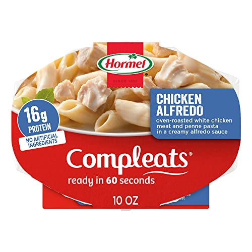 HORMEL COMPLEATS Chicken Alfredo / 10 Ounce (Pack of 6) / 6 Meat Dishes