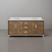 72-Inch Double Sink Bathroom Vanity in Whitebrook Quartz by Westin