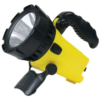 AC/DC Rechargeable 360 Lumen CREE 5 Watt LED Spotlight by RoadPro – Yellow, Model RPKB2701RF
