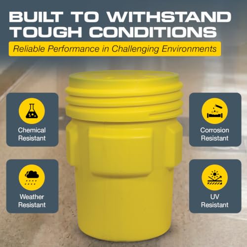 Eagle 95 Gallon / Yellow / Compact Hazardous Storage Equipment